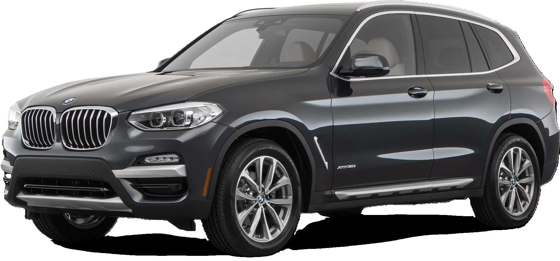 BMW x3 suv 2018 integrované lyžiny